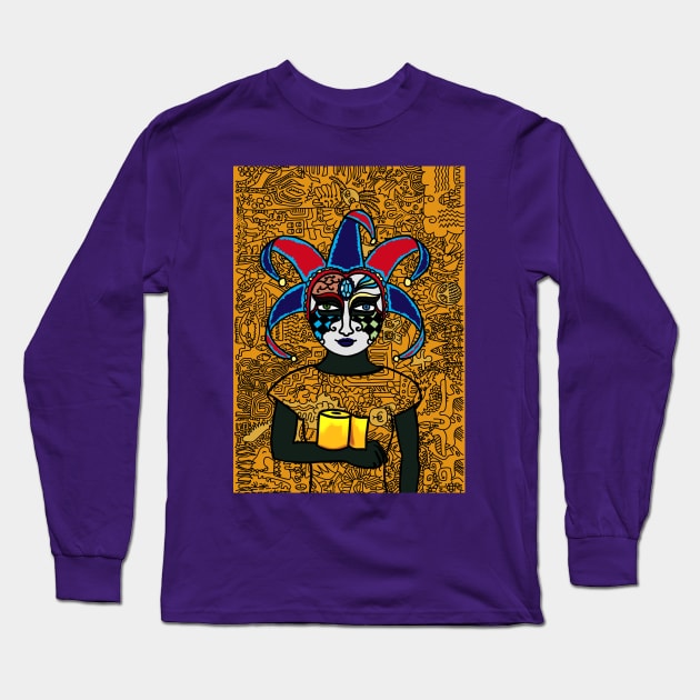 Hashed Art #6346 Long Sleeve T-Shirt by Hashed Art